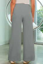 Load image into Gallery viewer, Drawstring Wide Leg Pants with Pockets
