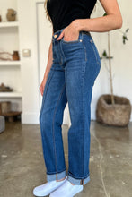 Load image into Gallery viewer, Judy Blue Full Size High Waist Front Seam Detail Straight Jeans
