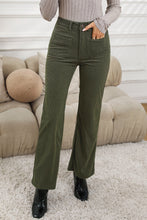 Load image into Gallery viewer, Pocketed High Waist Straight Leg Pants
