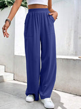 Load image into Gallery viewer, High Waist Wide Leg Pants with Pockets
