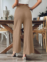 Load image into Gallery viewer, Pocketed Elastic Waist Wide Leg Pants
