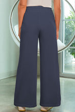 Load image into Gallery viewer, Drawstring Wide Leg Pants with Pockets
