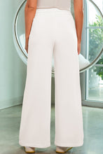 Load image into Gallery viewer, Drawstring Wide Leg Pants with Pockets
