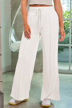 Load image into Gallery viewer, Drawstring Wide Leg Pants with Pockets
