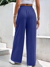 Load image into Gallery viewer, High Waist Wide Leg Pants with Pockets
