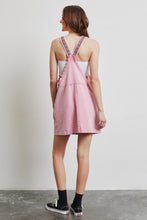 Load image into Gallery viewer, HEYSON Lace Trim Washed Overall Dress
