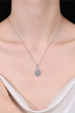 Load image into Gallery viewer, 1 Carat Moissanite Teardrop Pendant Necklace

